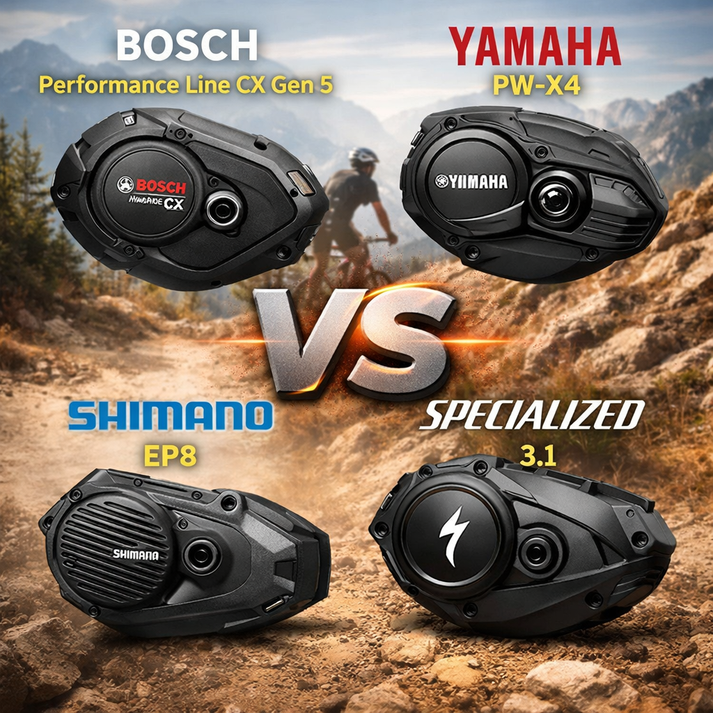 Comparativa de motores e-bike